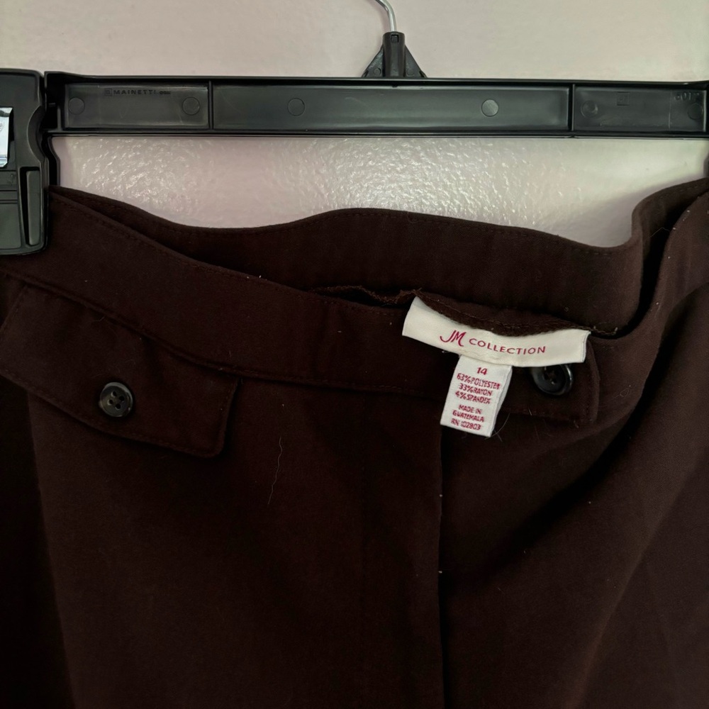 JM Collective Brown Trouser - Picture 3 of 5